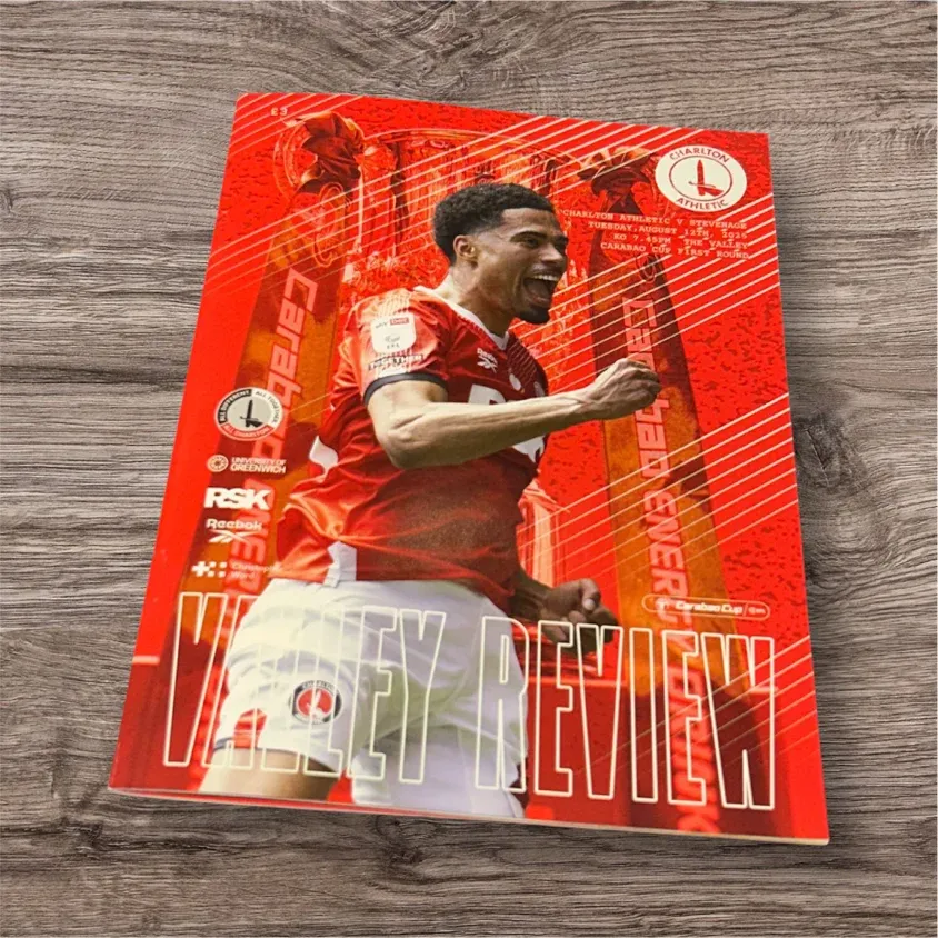 Stevenage Carabao cup Programme 1st Round