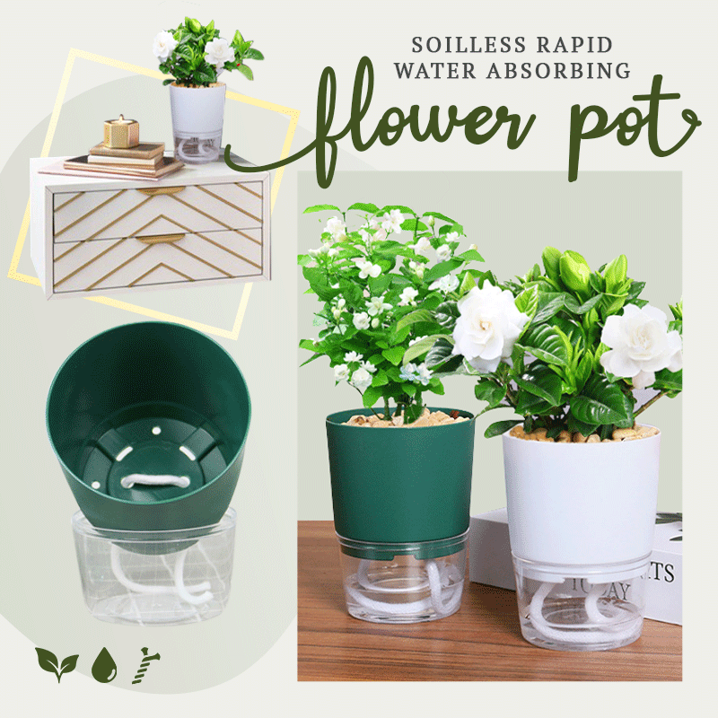 Soilless Rapid Water Absorbing Flower Pot