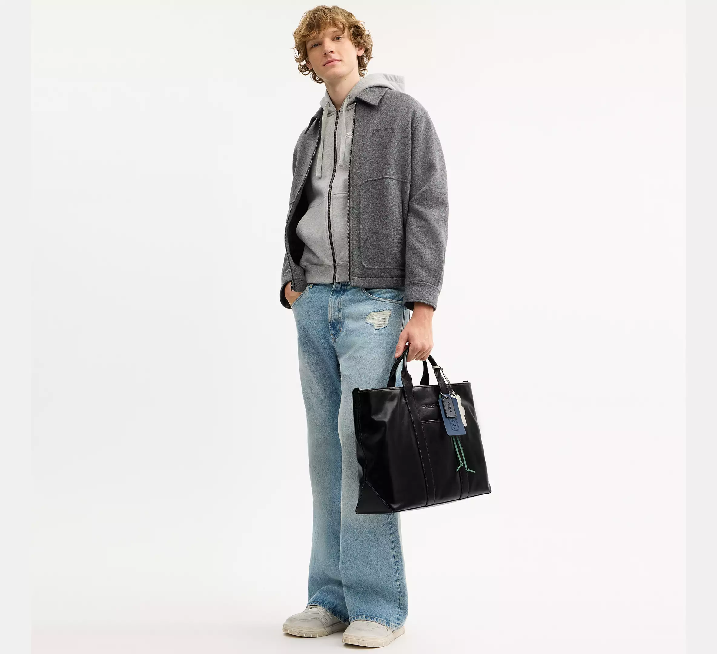 Grayson Tote Bag With Charms