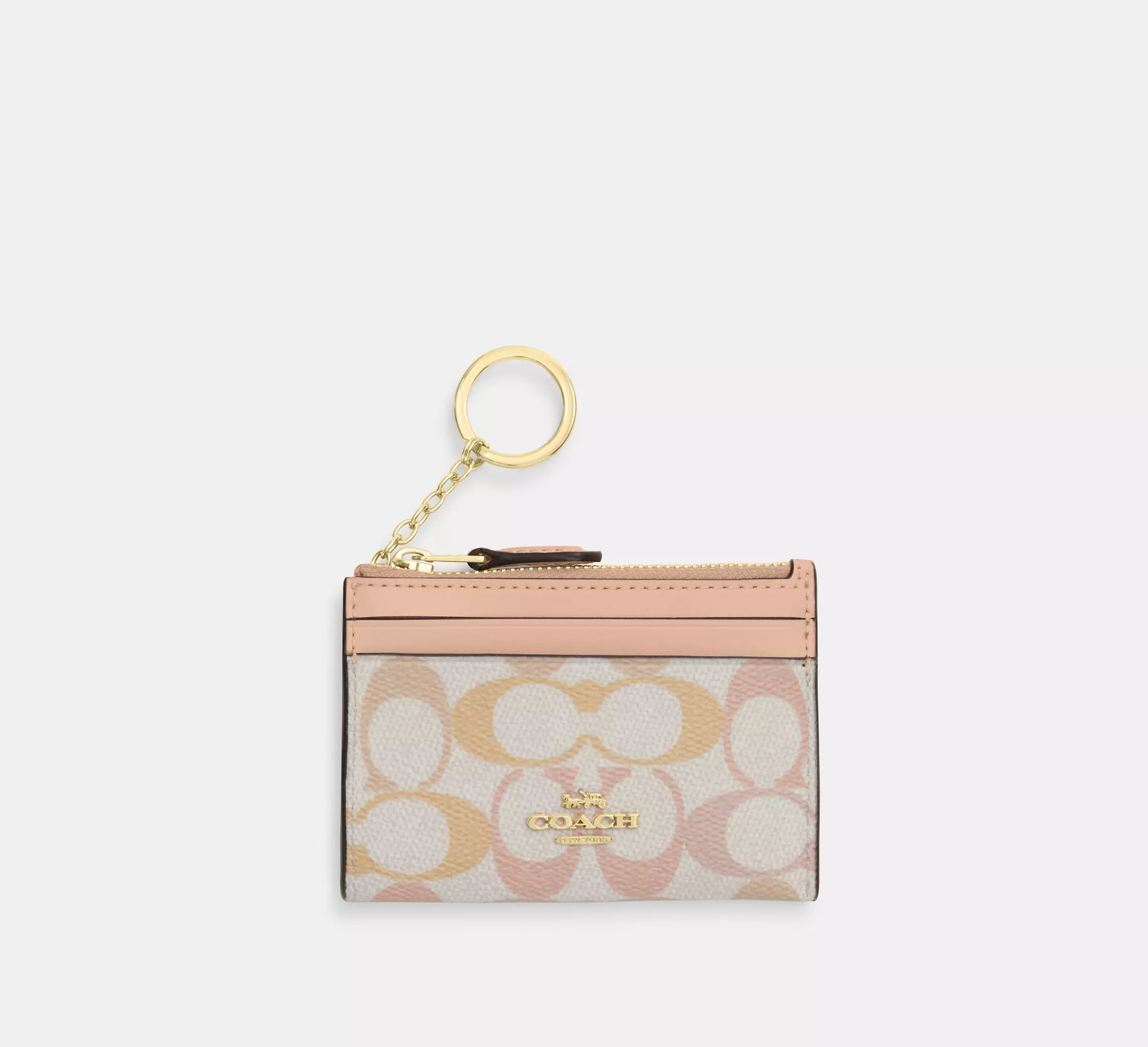 Mini Skinny Id Case In Signature Canvas