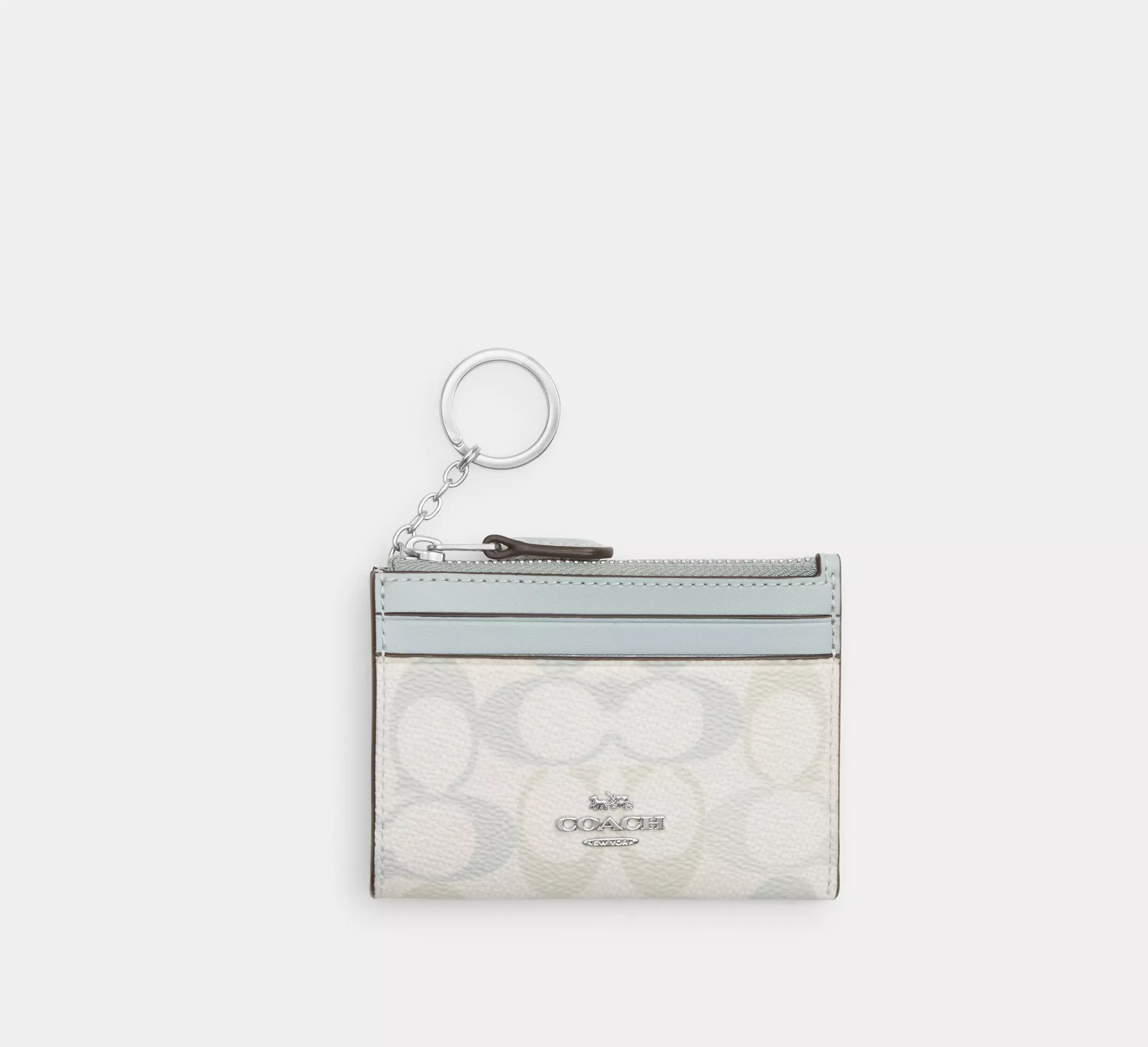 Mini Skinny Id Case In Signature Canvas