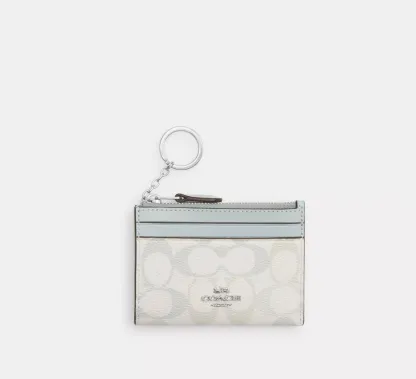 Mini Skinny Id Case In Signature Canvas