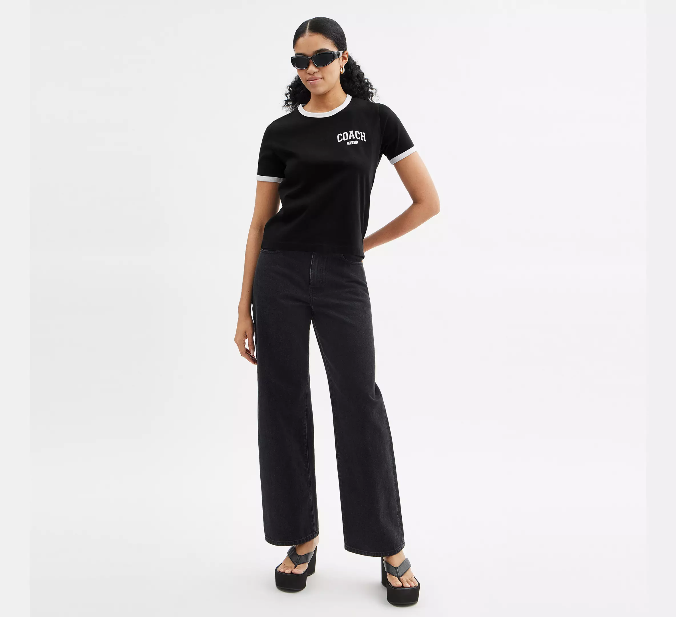 Sporty Signature Classic 70 S T-Shirt In Organic Cotton