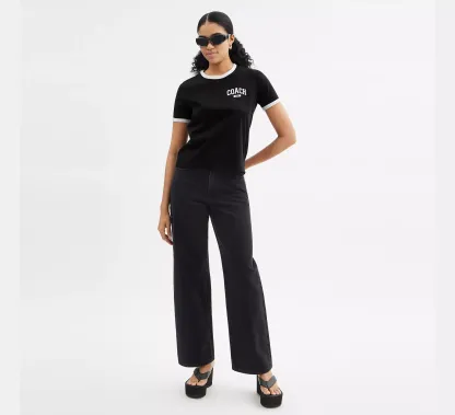 Sporty Signature Classic 70 S T-Shirt In Organic Cotton