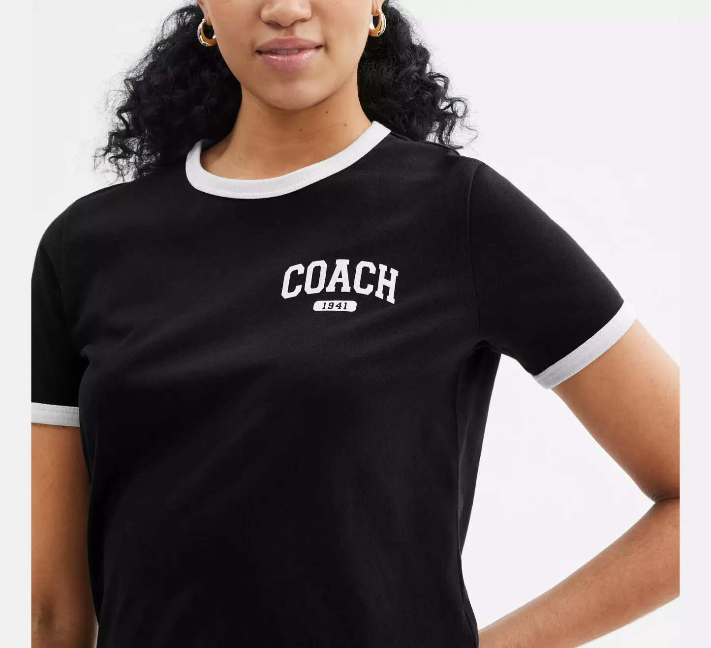 Sporty Signature Classic 70 S T-Shirt In Organic Cotton