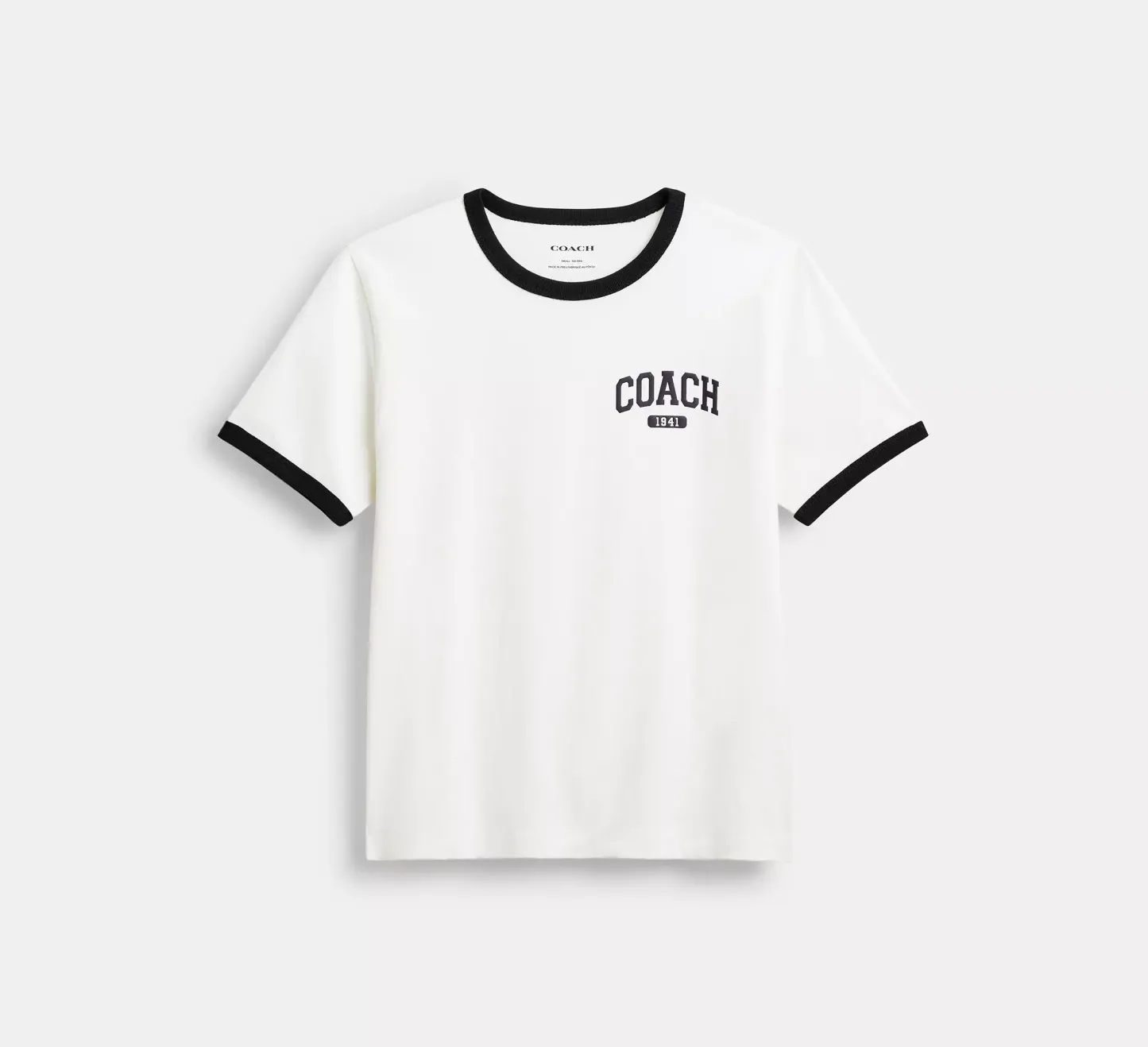 Sporty Signature Classic 70 S T-Shirt In Organic Cotton