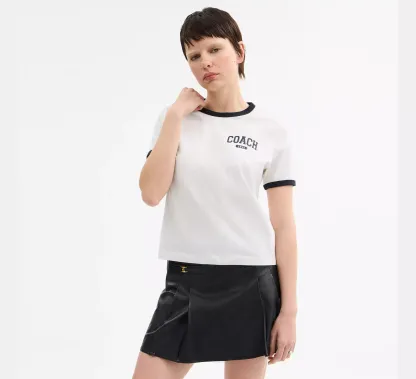 Sporty Signature Classic 70 S T-Shirt In Organic Cotton