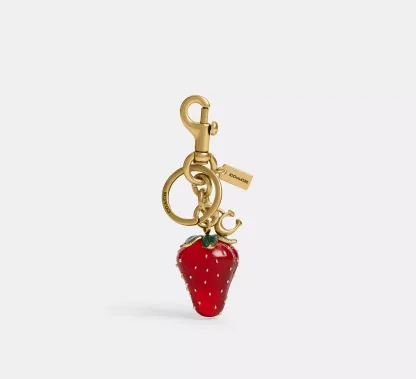 Strawberry Bag Charm