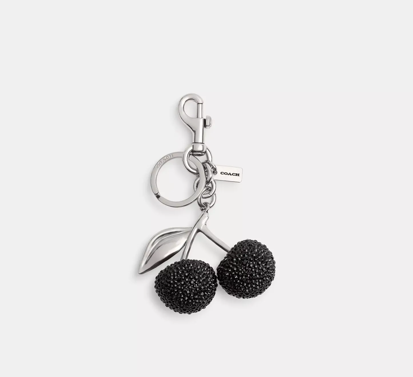 Crystal Cherry Bag Charm