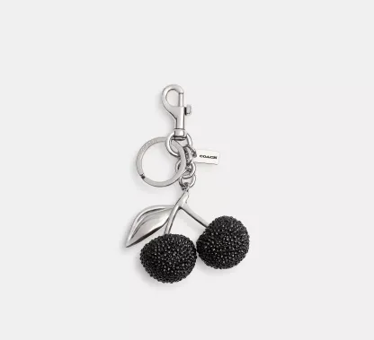 Crystal Cherry Bag Charm