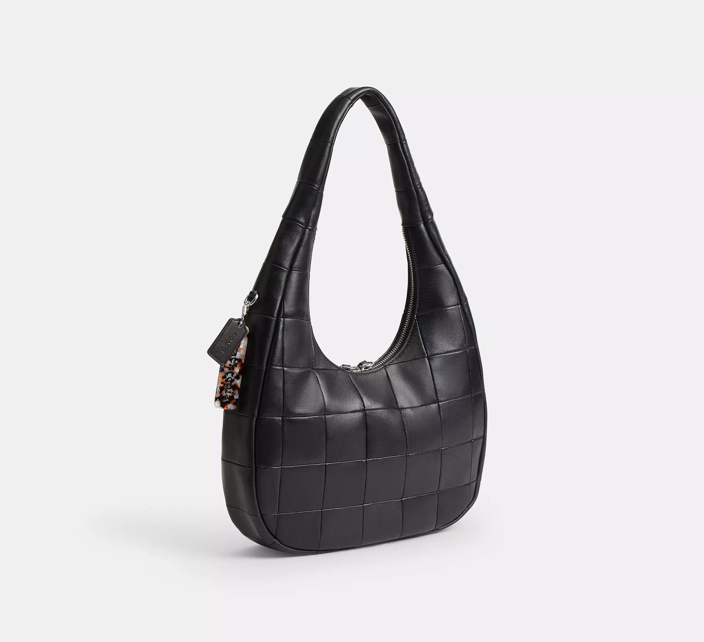 Alter/Ego Crescent Shoulder Bag In Upcrafted Leather