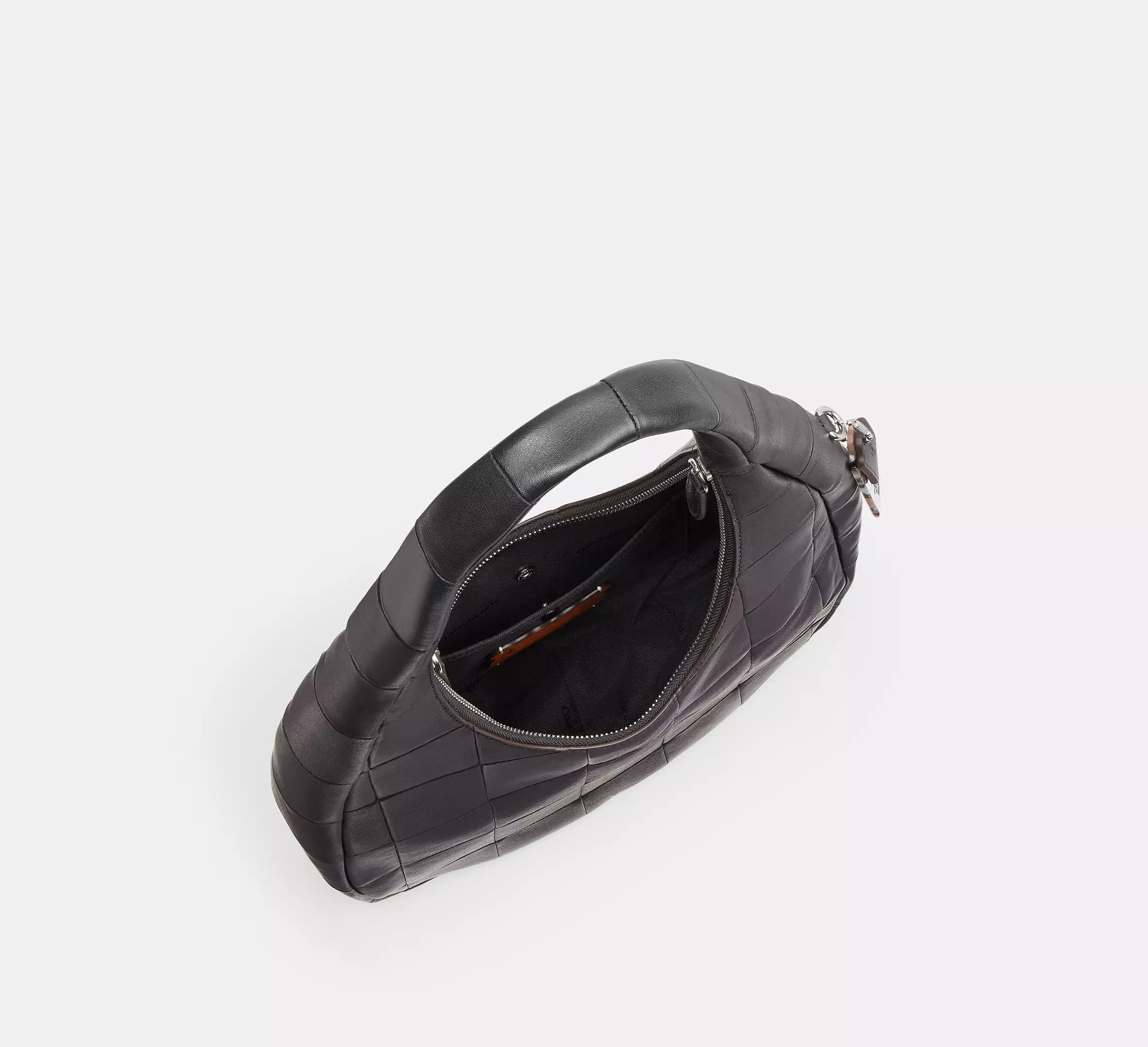 Alter/Ego Crescent Shoulder Bag In Upcrafted Leather