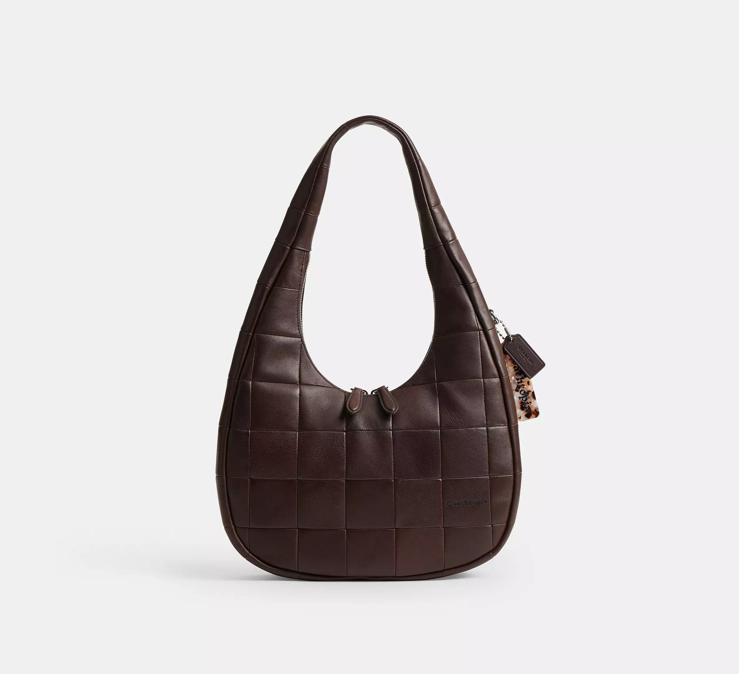 Alter/Ego Crescent Shoulder Bag In Upcrafted Leather