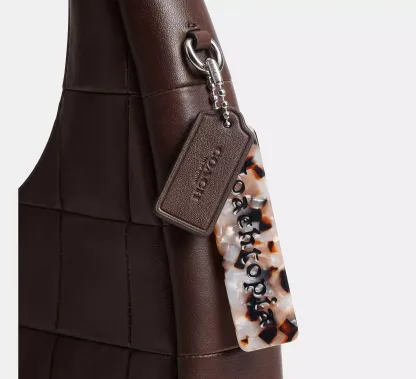 Alter/Ego Crescent Shoulder Bag In Upcrafted Leather