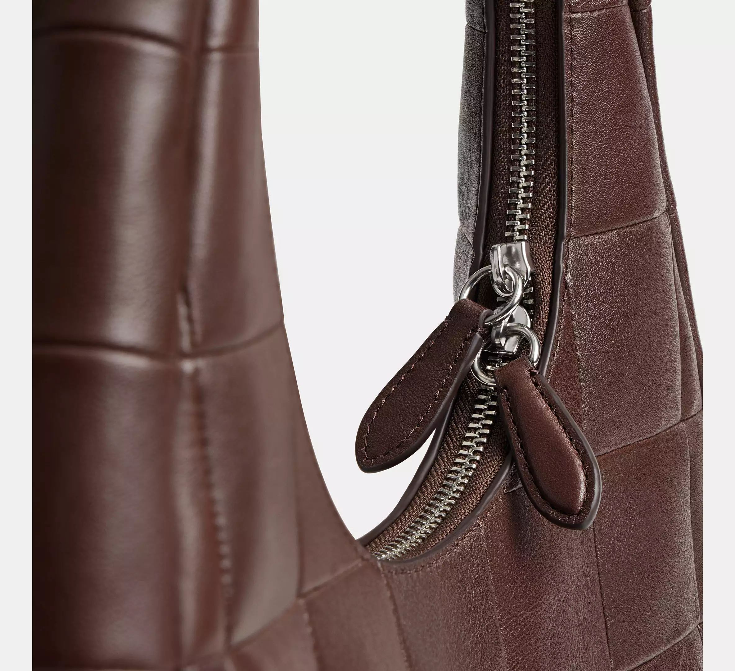 Alter/Ego Crescent Shoulder Bag In Upcrafted Leather