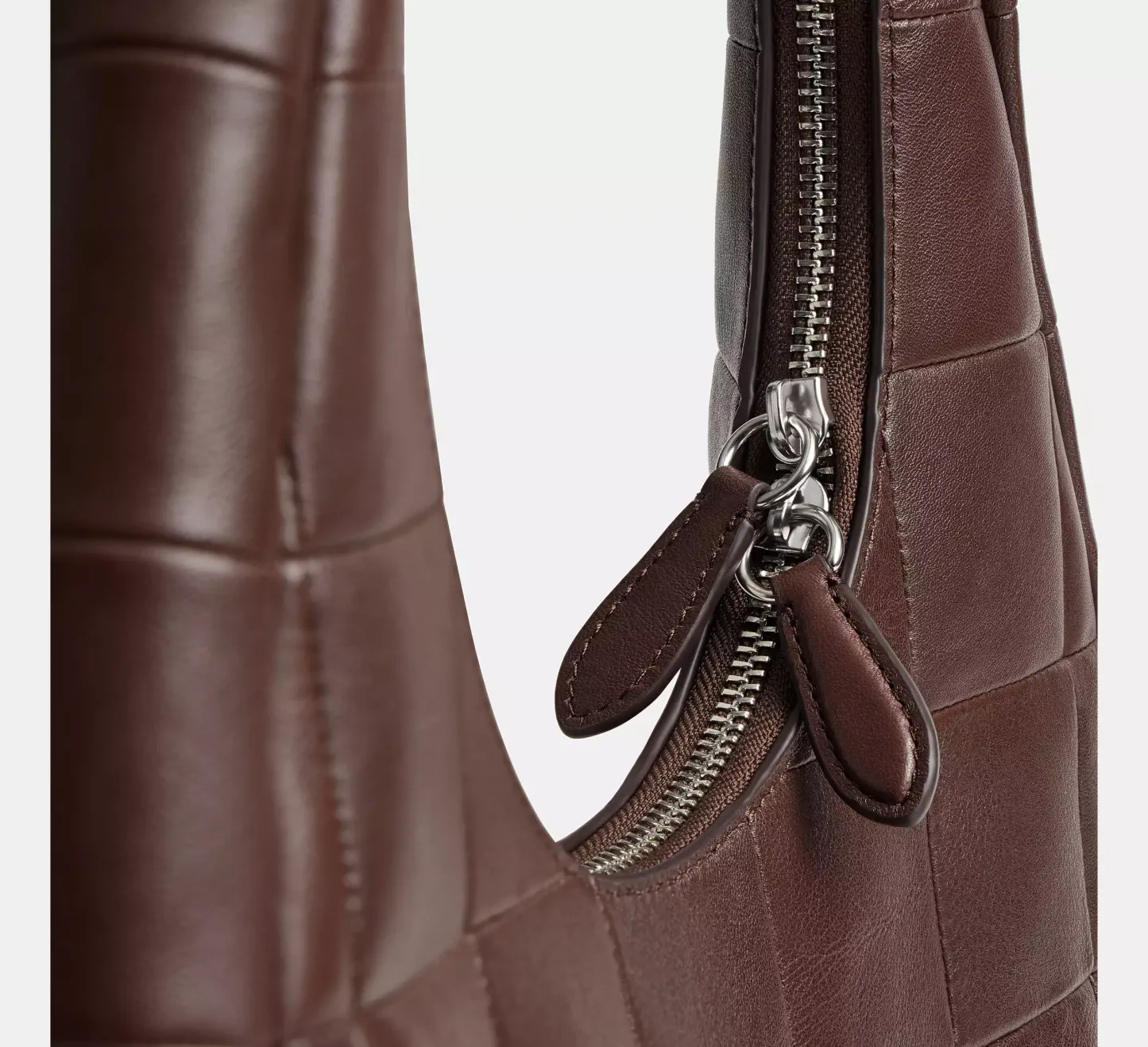 Alter/Ego Crescent Shoulder Bag In Upcrafted Leather