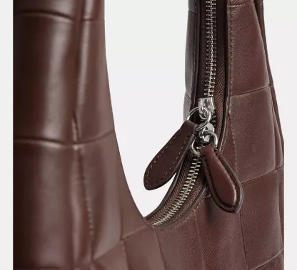 Alter/Ego Crescent Shoulder Bag In Upcrafted Leather