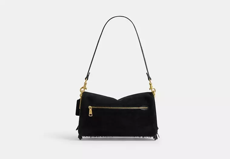 Tabby Shoulder Bag 26 With Crystal Beaded Fringe