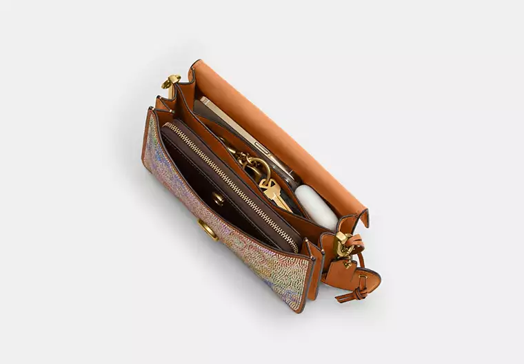 Tabby Shoulder Bag 26 In Crystal Signature