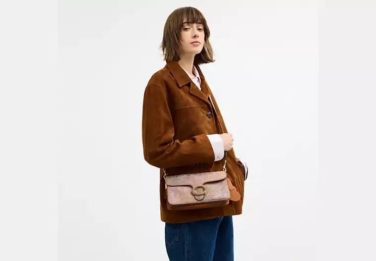 Tabby Shoulder Bag 26 In Crystal Signature