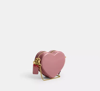 Heart Crossbody Bag 14 With Charms