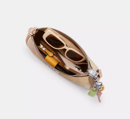 Teri Shoulder Bag In Rainbow Signature Canvas