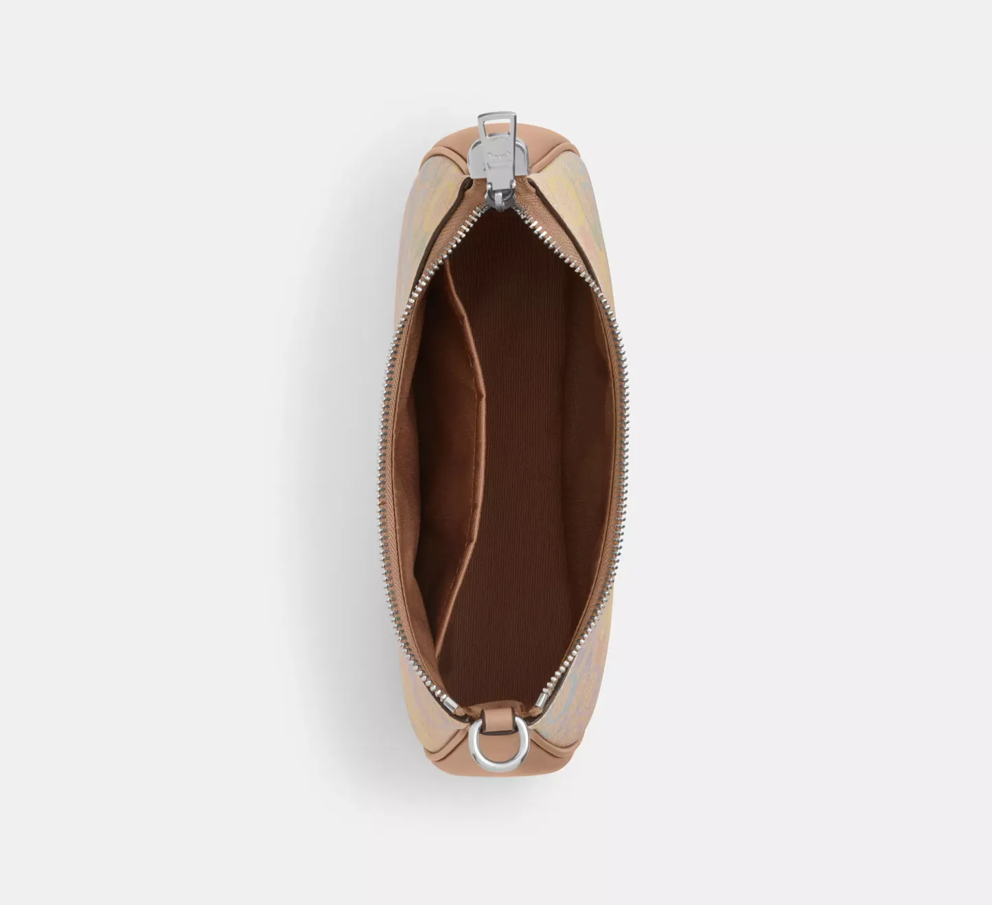 Teri Shoulder Bag In Rainbow Signature Canvas