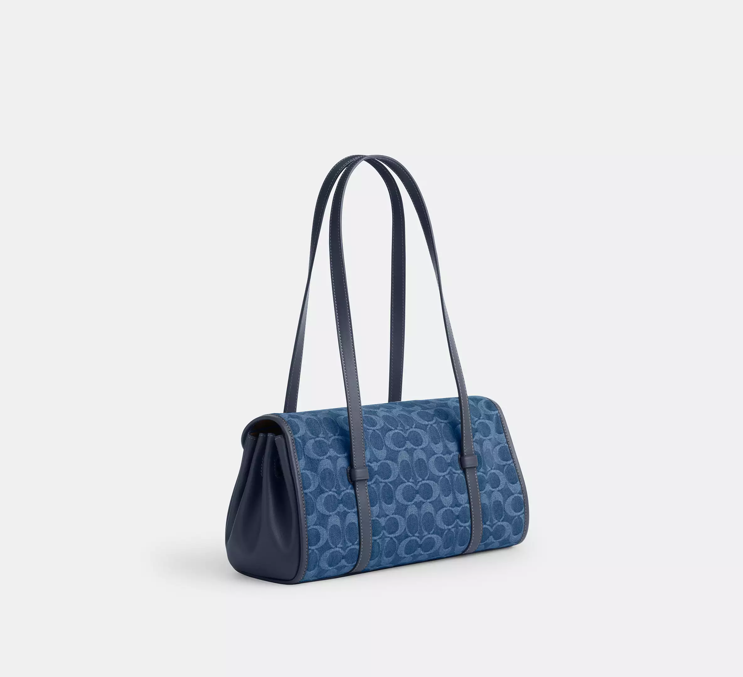 Bridget Flap Shoulder Bag In Signature Denim