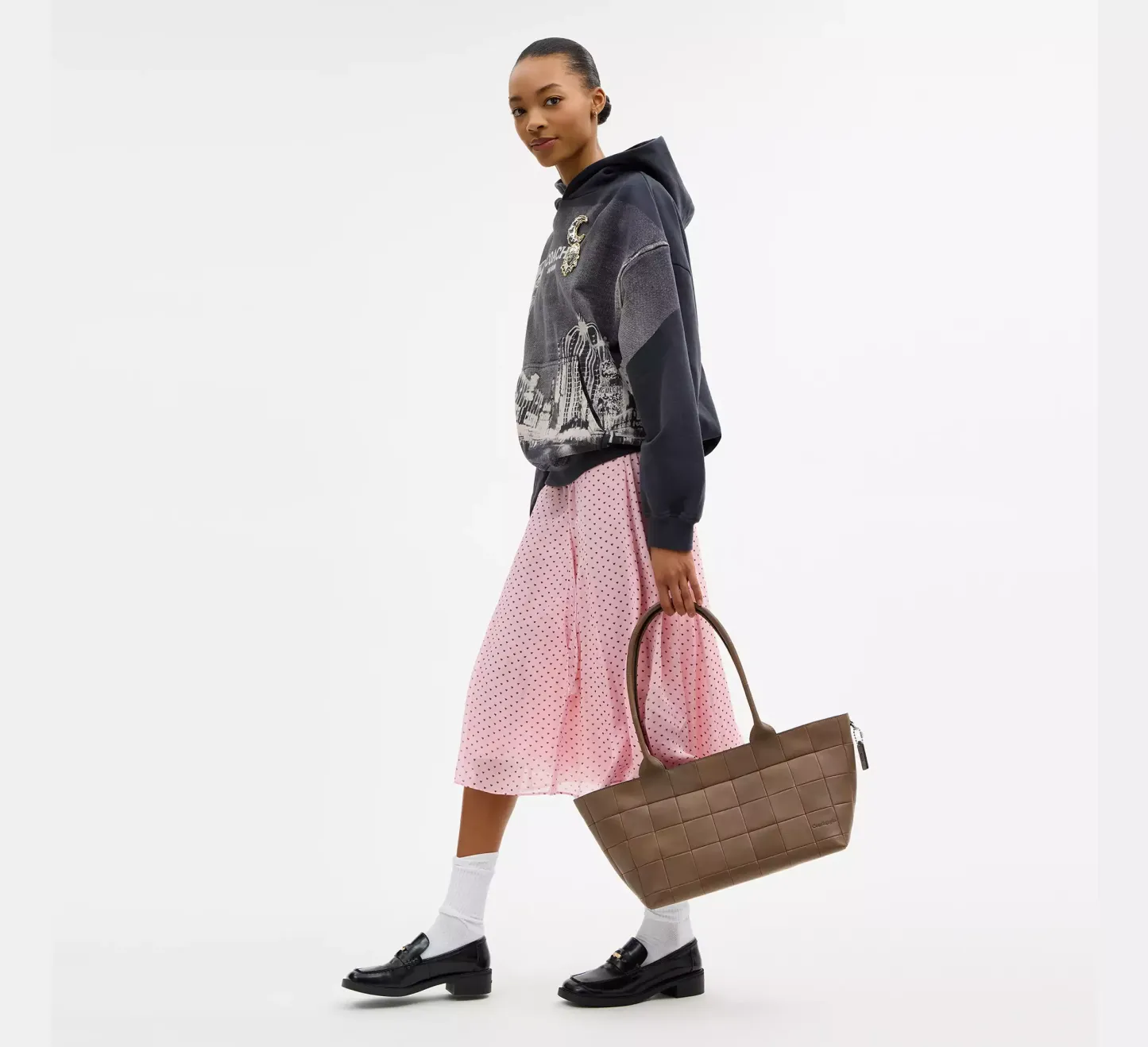 Alter/Ego Large Tote Bag In Upcrafted Leather