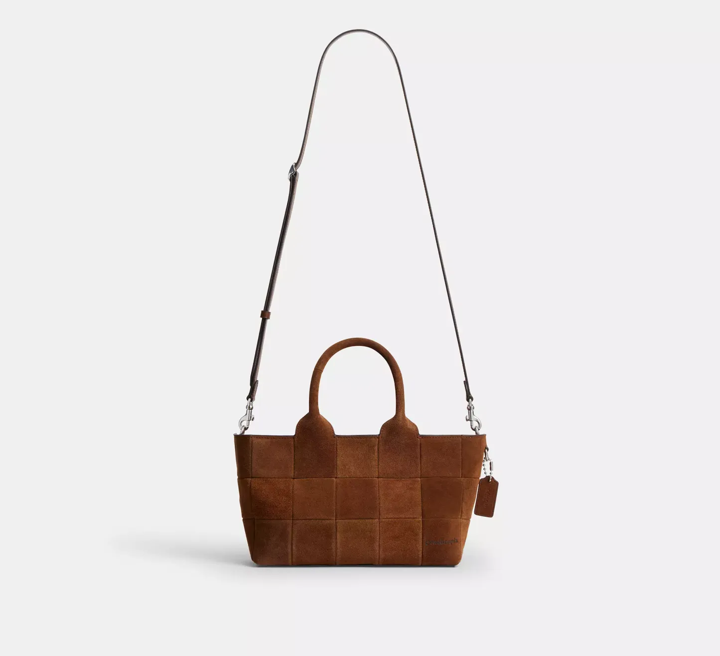 Alter/Ego Small Tote Bag In Upcrafted Suede