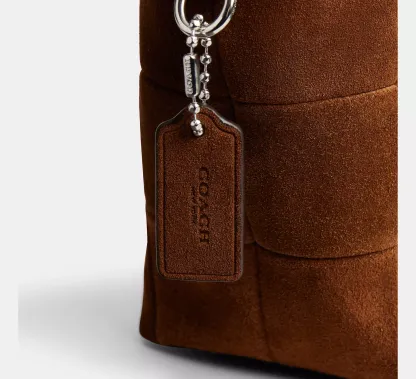 Alter/Ego Small Tote Bag In Upcrafted Suede