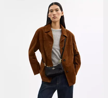 Teri Mini Crossbody Bag In Signature Canvas