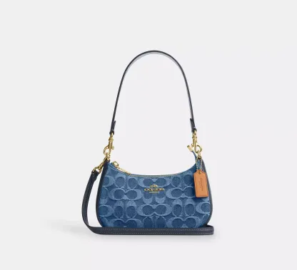 Teri Mini Crossbody Bag In Signature Denim