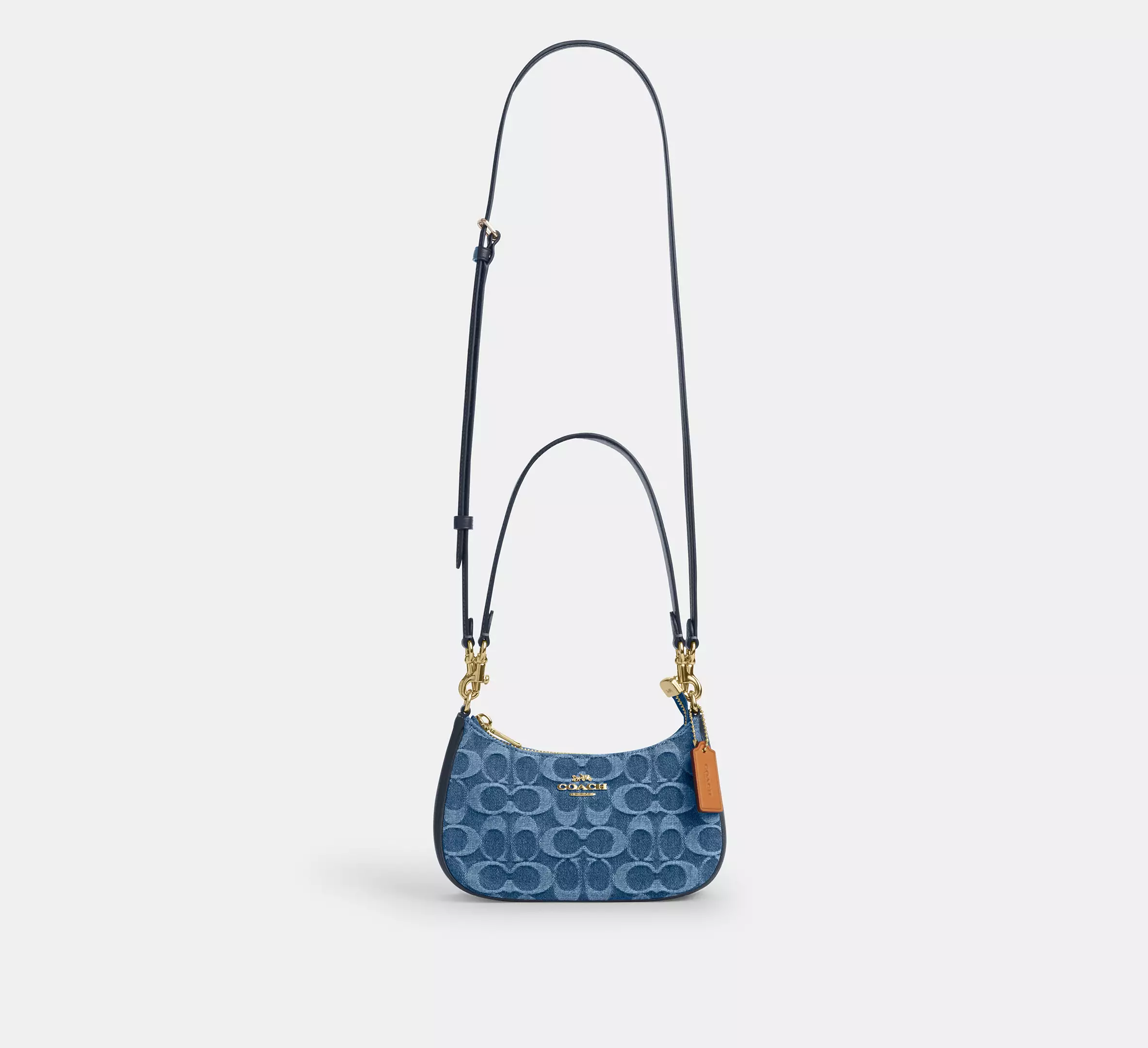 Teri Mini Crossbody Bag In Signature Denim