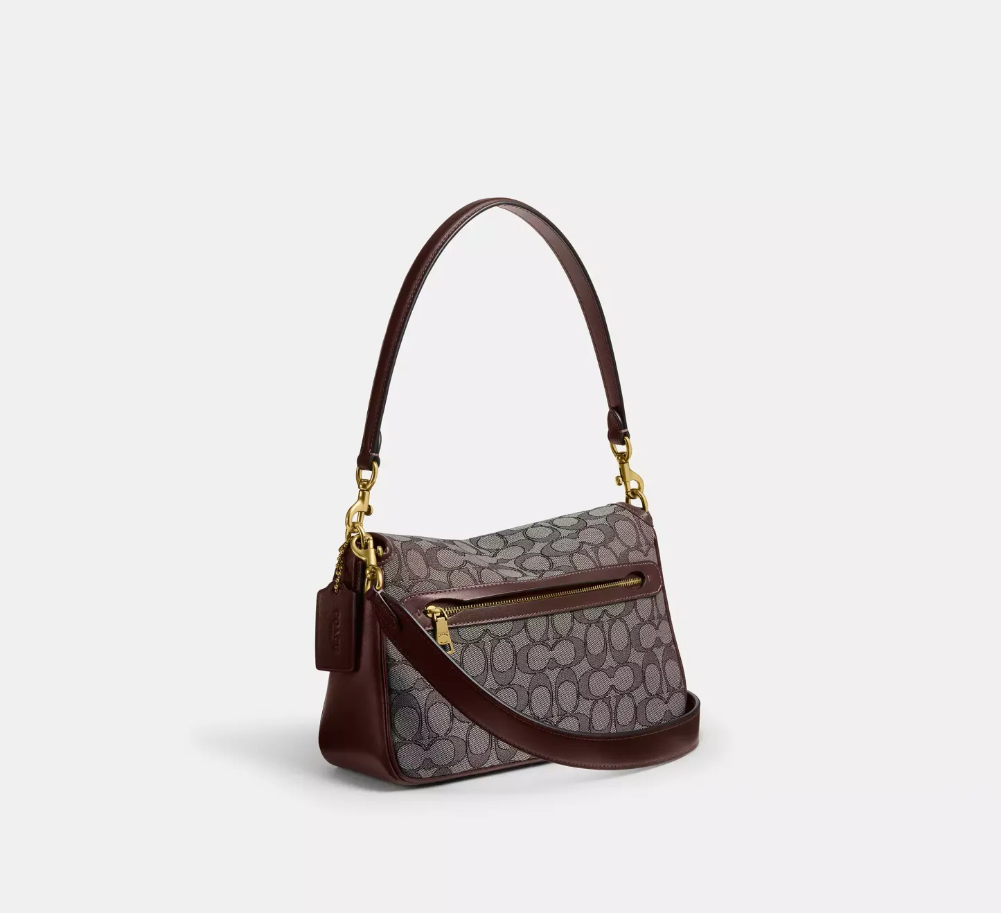 Soft Tabby Shoulder Bag In Signature Jacquard