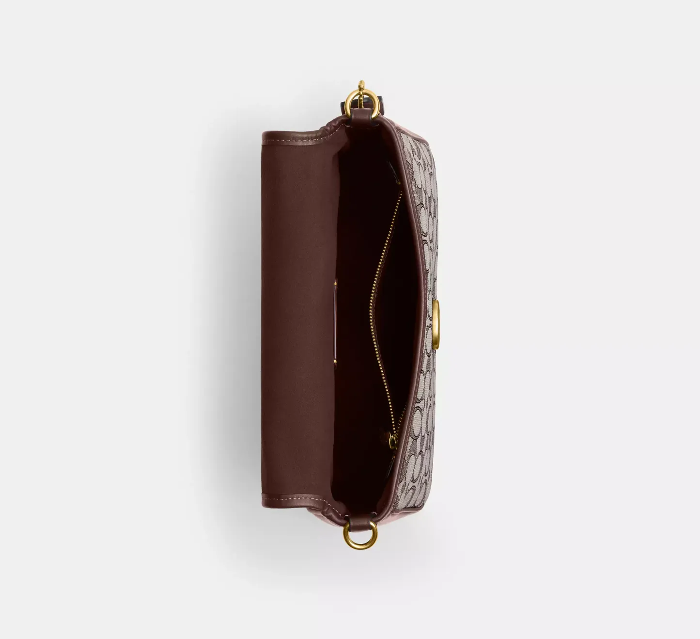 Soft Tabby Shoulder Bag In Signature Jacquard