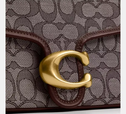 Soft Tabby Shoulder Bag In Signature Jacquard