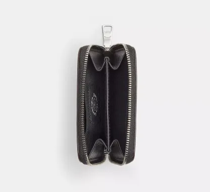 Zip Around Wallet In Checkerboard Upcrafted Leather