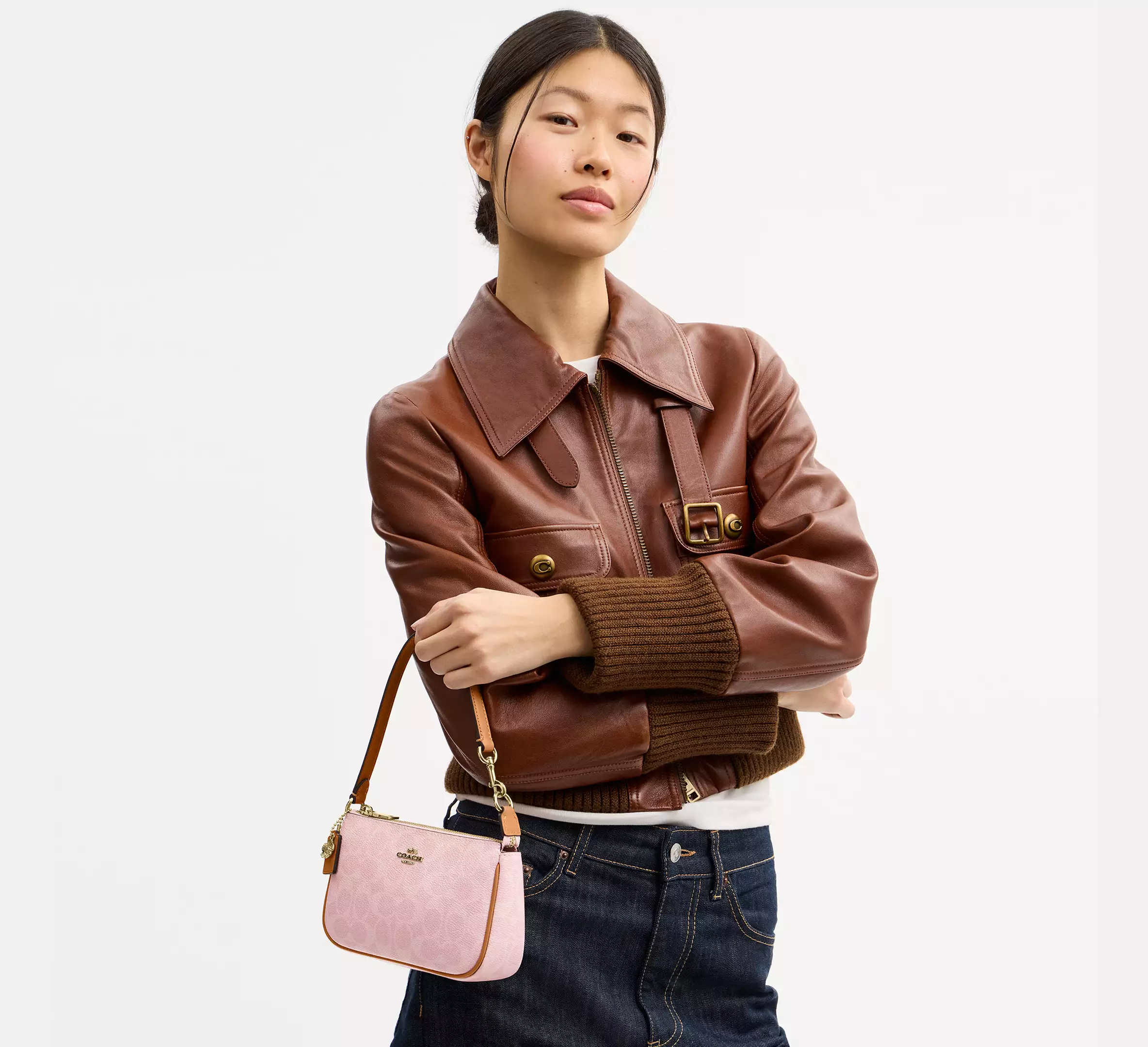 Nolita 19 In Signature Canvas With Charms