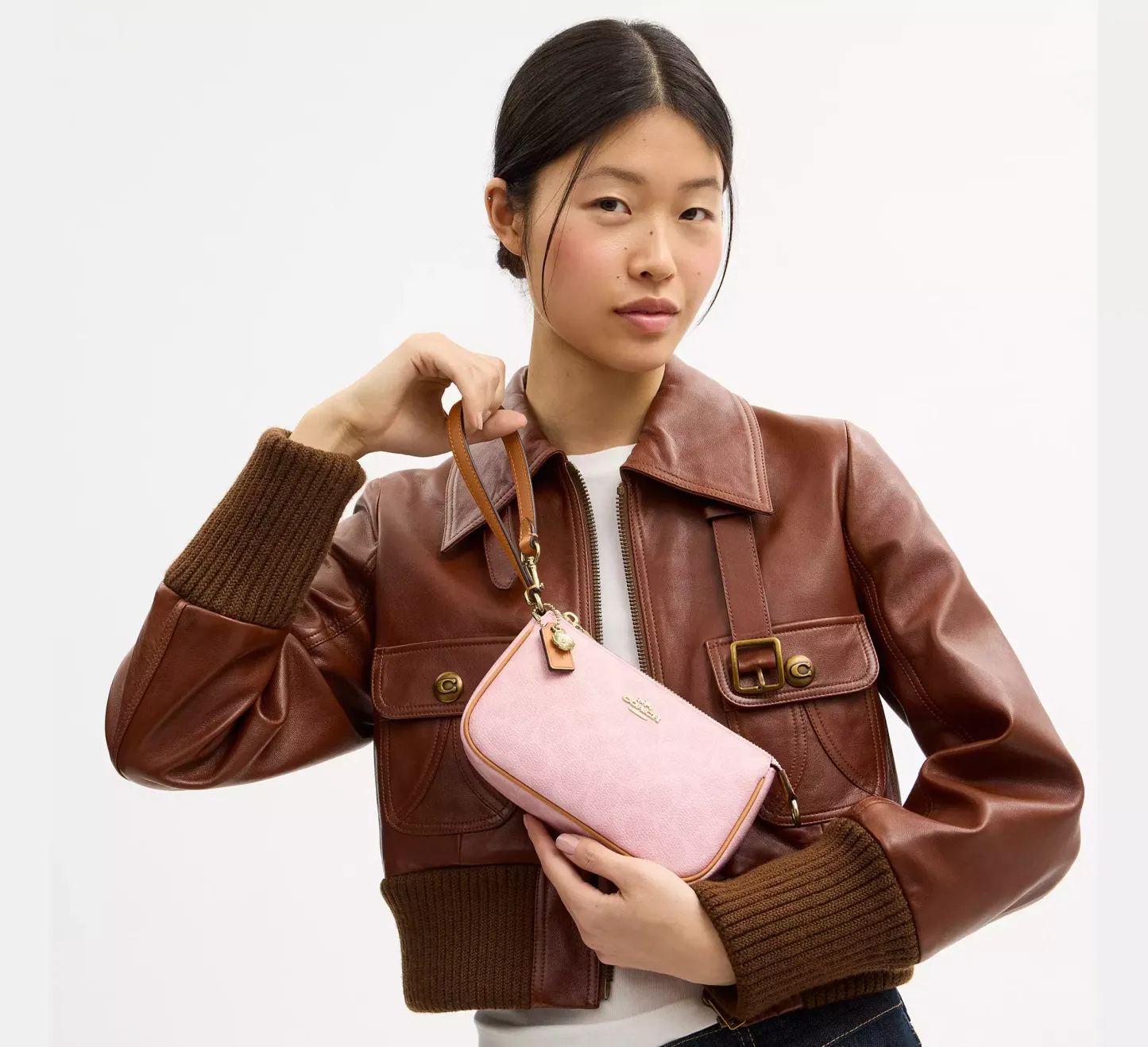 Nolita 19 In Signature Canvas With Charms