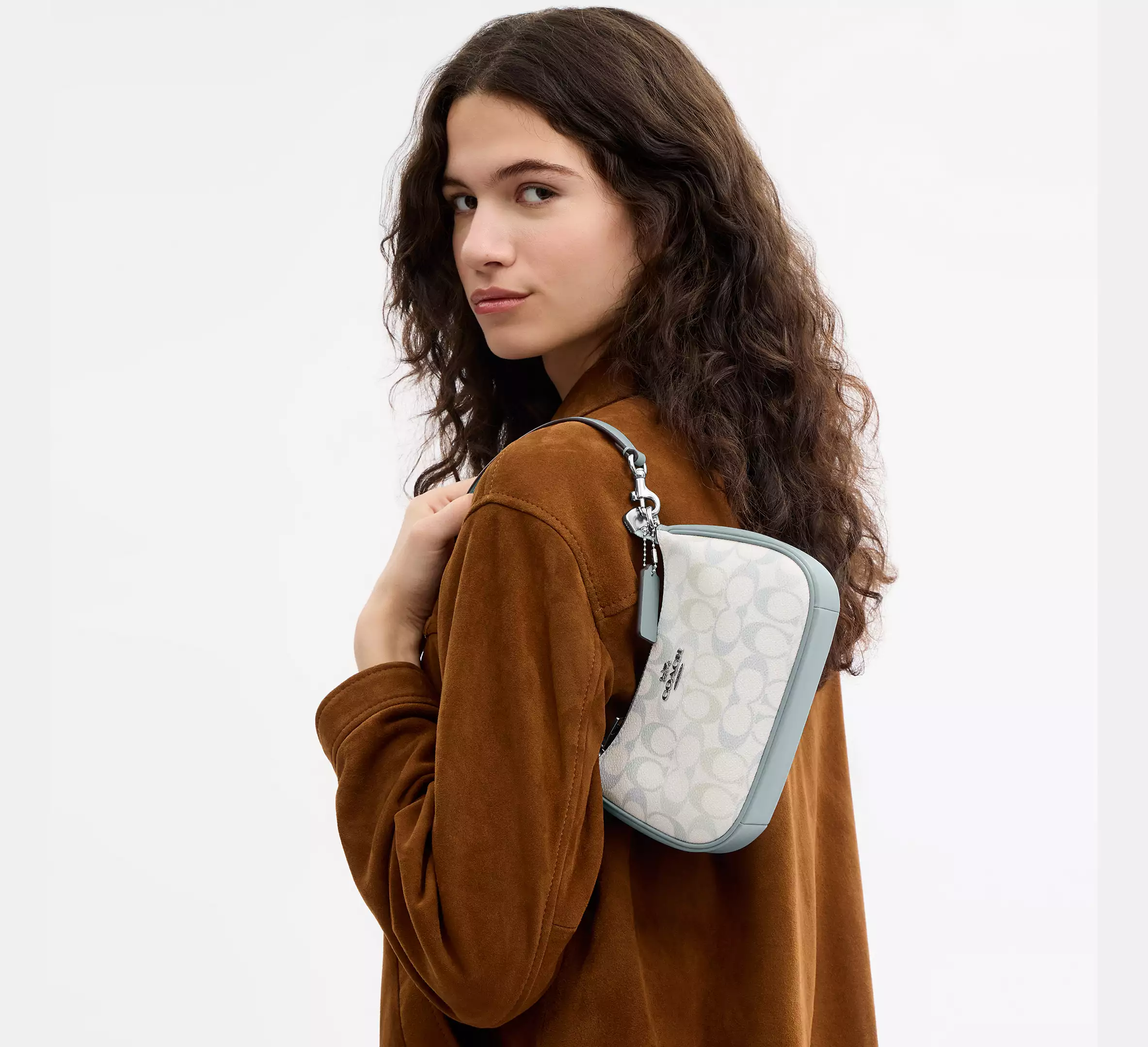 Teri Mini Crossbody Bag In Signature Canvas