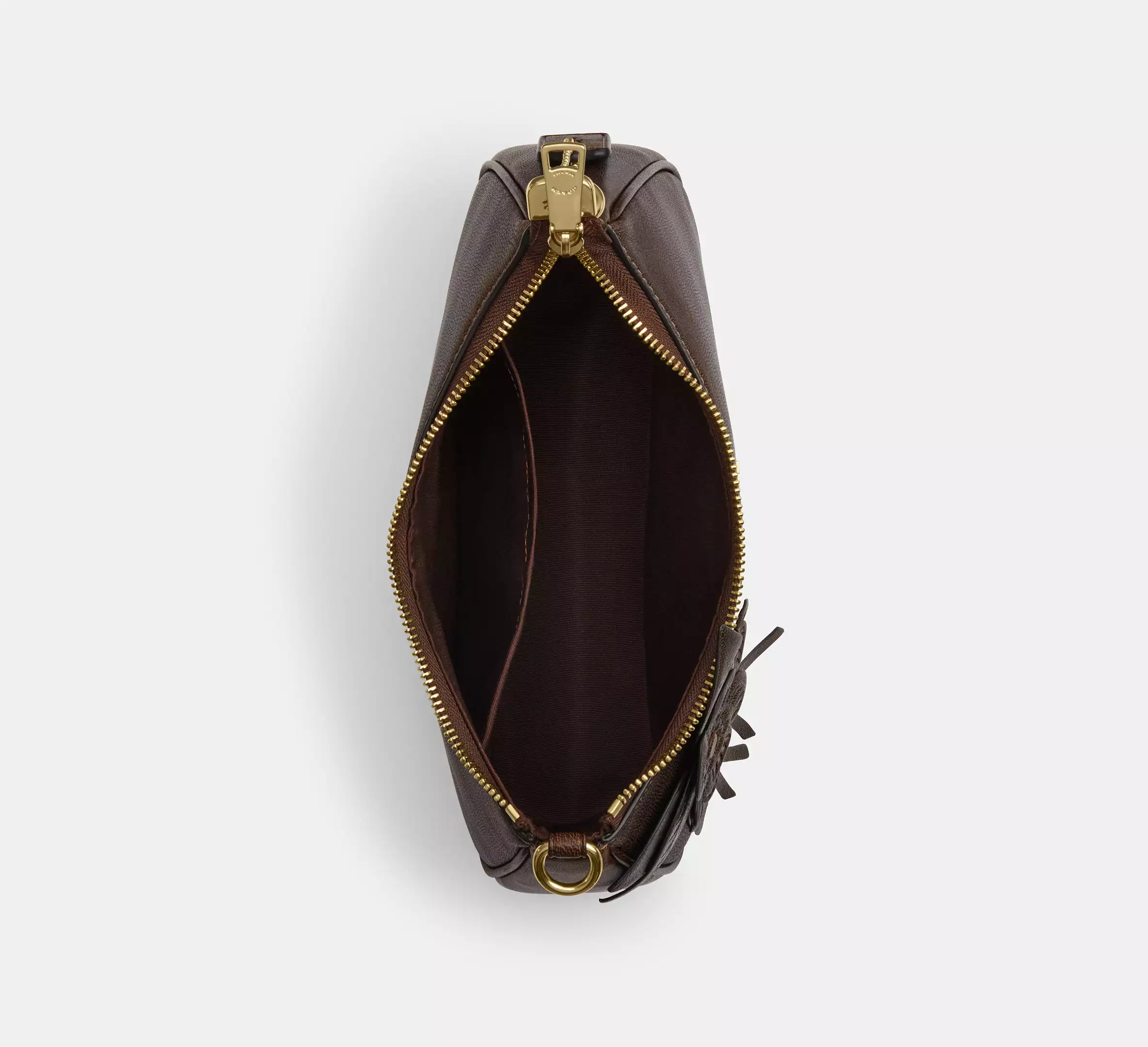 Teri Shoulder Bag With Floral Applique