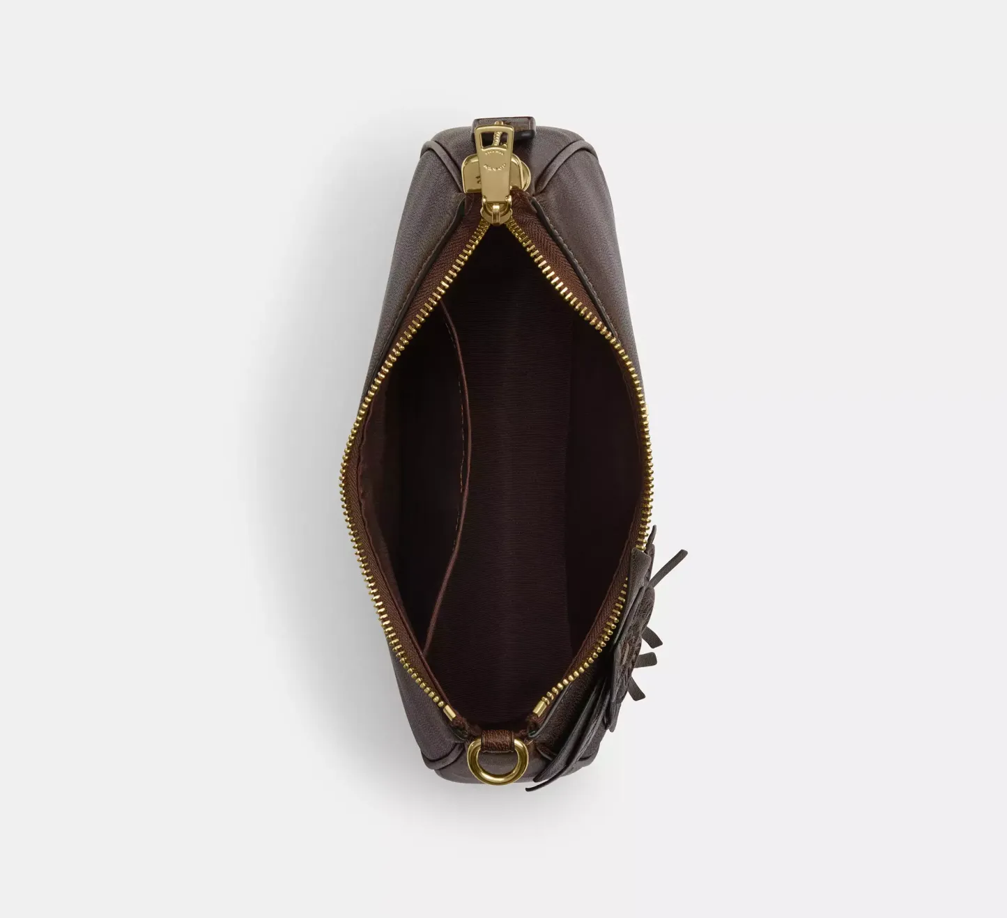 Teri Shoulder Bag With Floral Applique