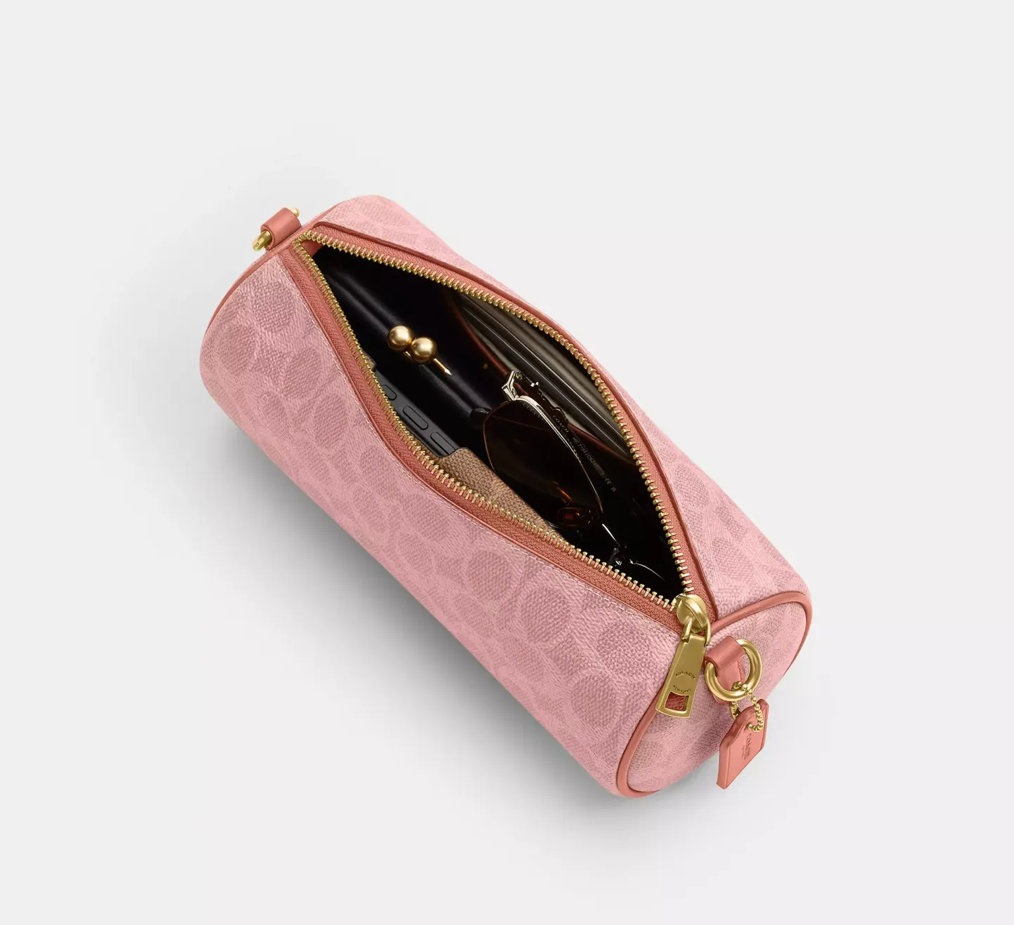 Barrel Bag In Signature Canvas