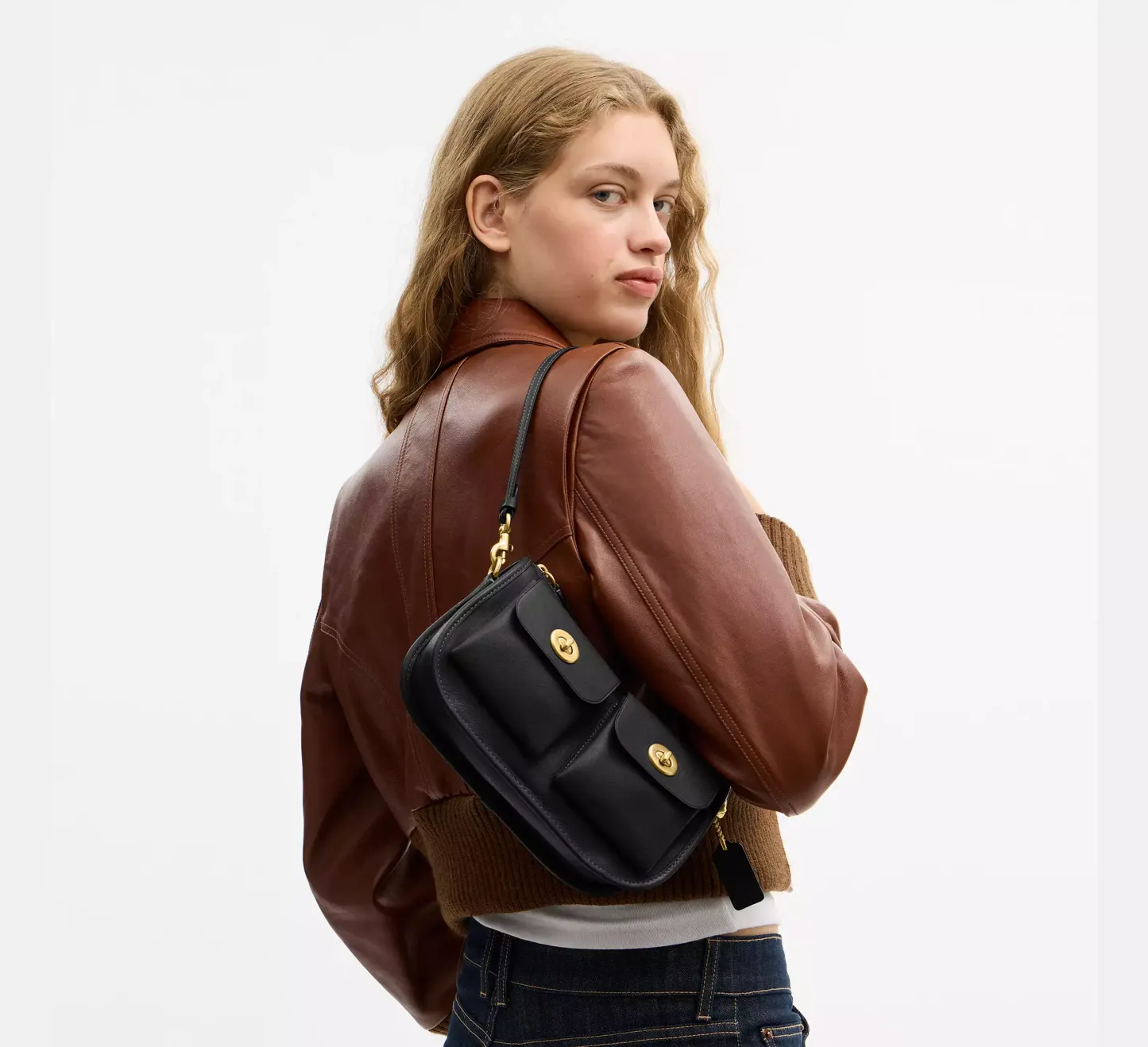 Twin Turnlock Waverly Bag