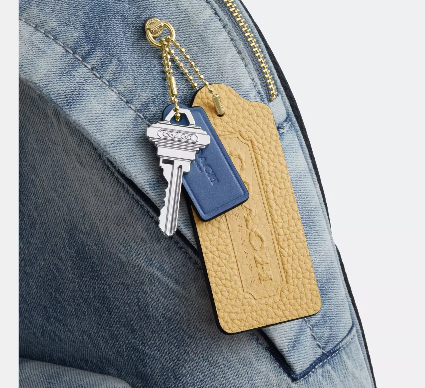 Taylor Small Backpack In Loved Denim