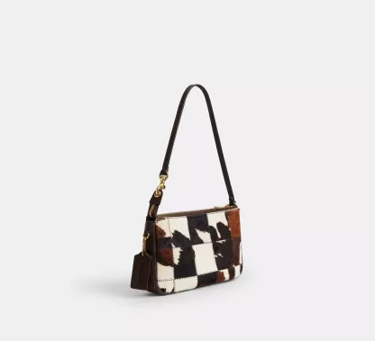 Plaza Bag In Upcrafted Haircalf With Cow Print