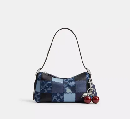 Small Slouchy Shoulder Bag In Upcrafted Patchwork