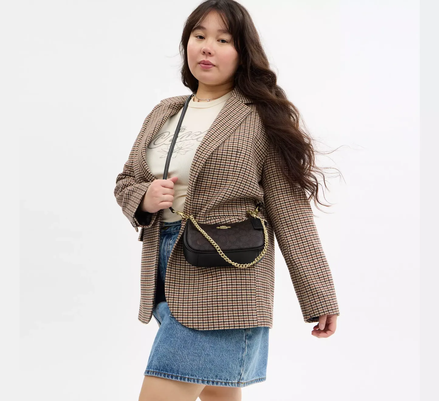 Teri Mini Crossbody Bag In Signature Canvas