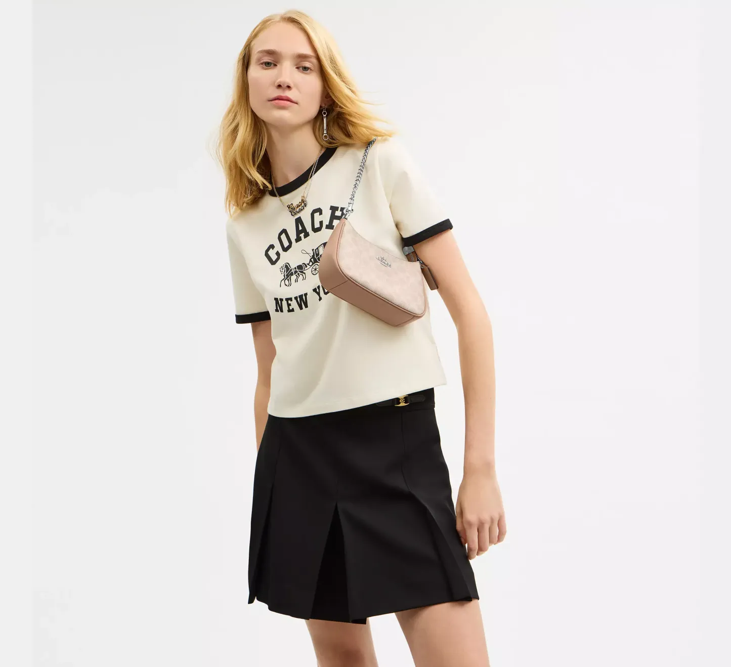 Teri Mini Crossbody Bag In Signature Canvas